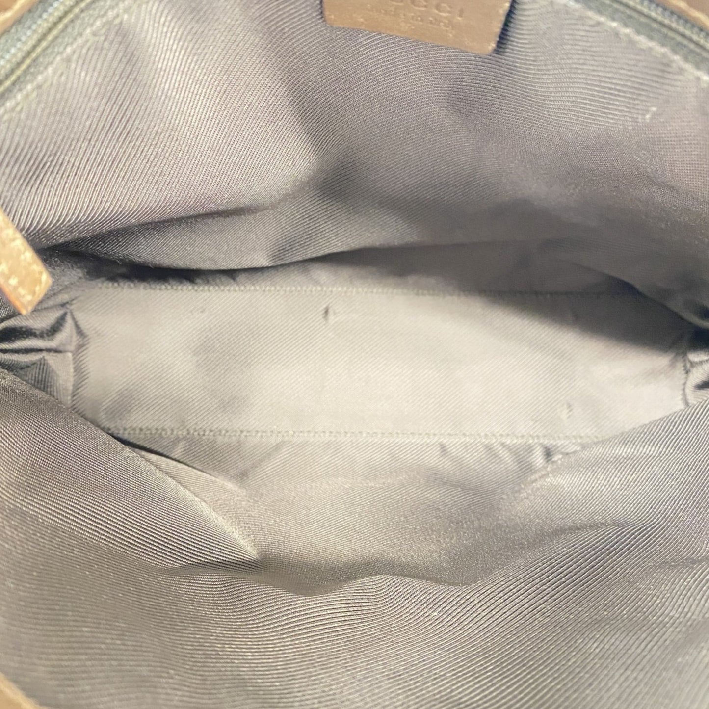 Gucci Brown Canvas Shoulder Bag (Pre-Owned)