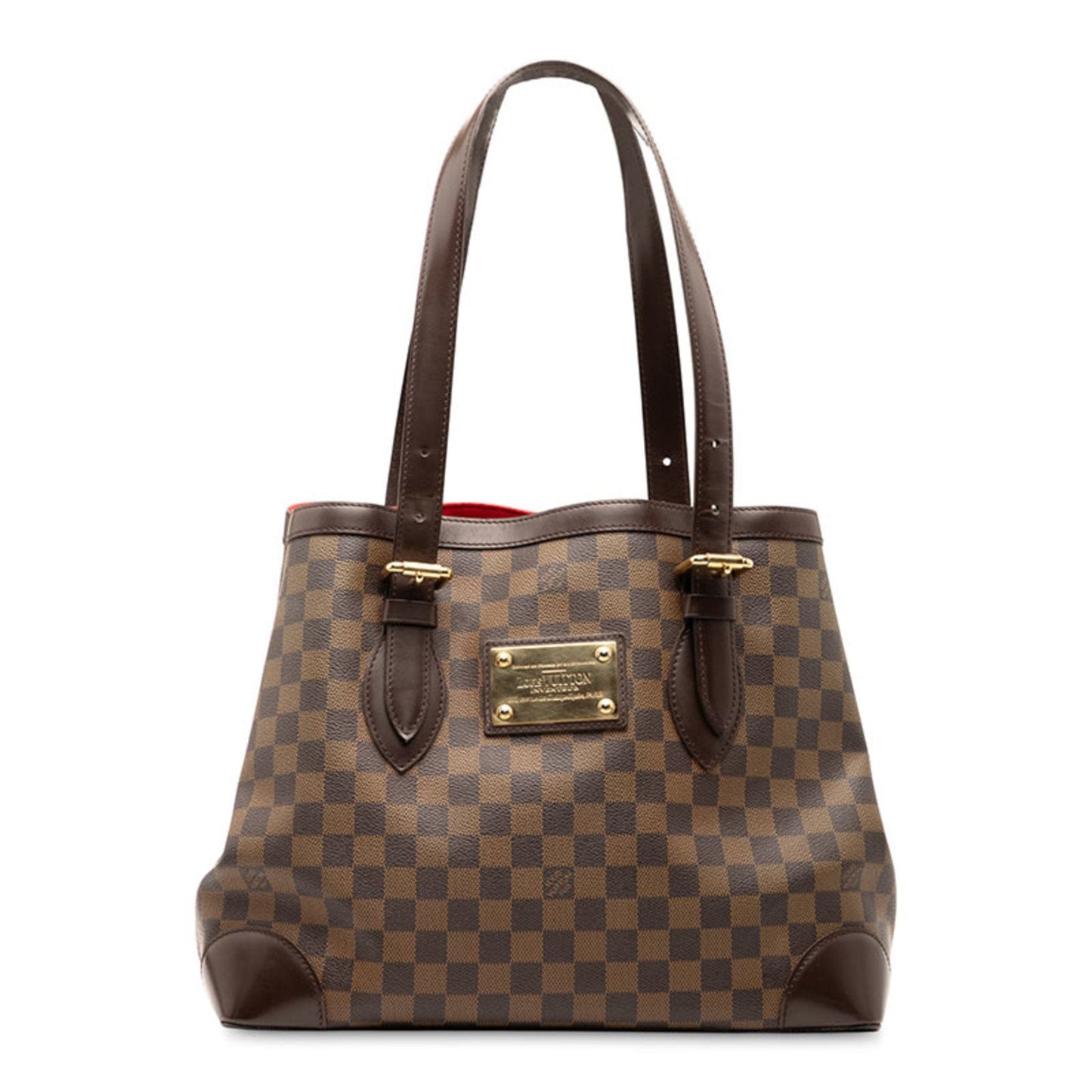Louis Vuitton Brown Pvc Handbag Tote Bag (Pre-Owned)