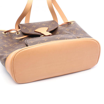 Louis Vuitton Brown Monogram Pvc Coated Canvas Leather Backpack (Pre-Owned)