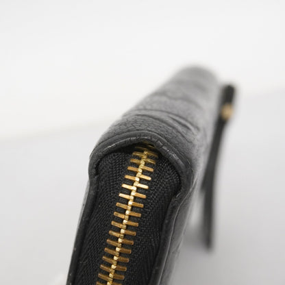 Louis Vuitton Noir Long Wallet (Bi-Fold) (Pre-Owned)