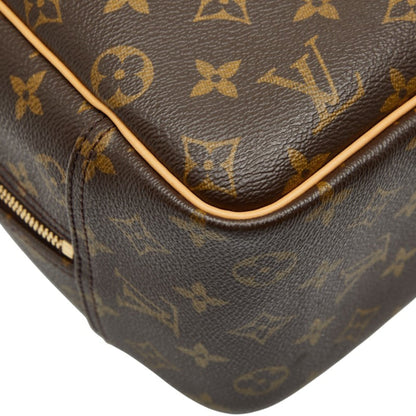 Louis Vuitton Brown Pvc Leather Handbag (Pre-Owned)