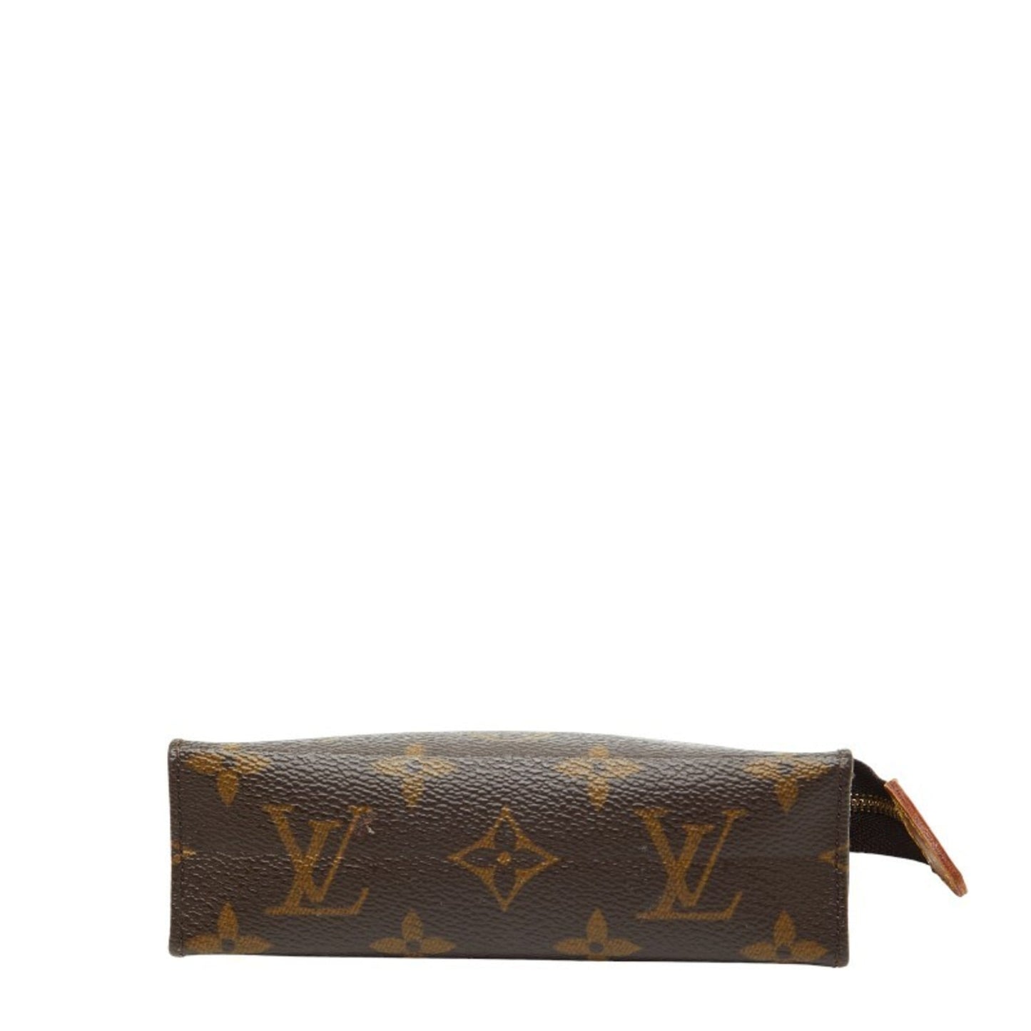 Louis Vuitton Brown Pvc Leather Pochette Pouch (Pre-Owned)