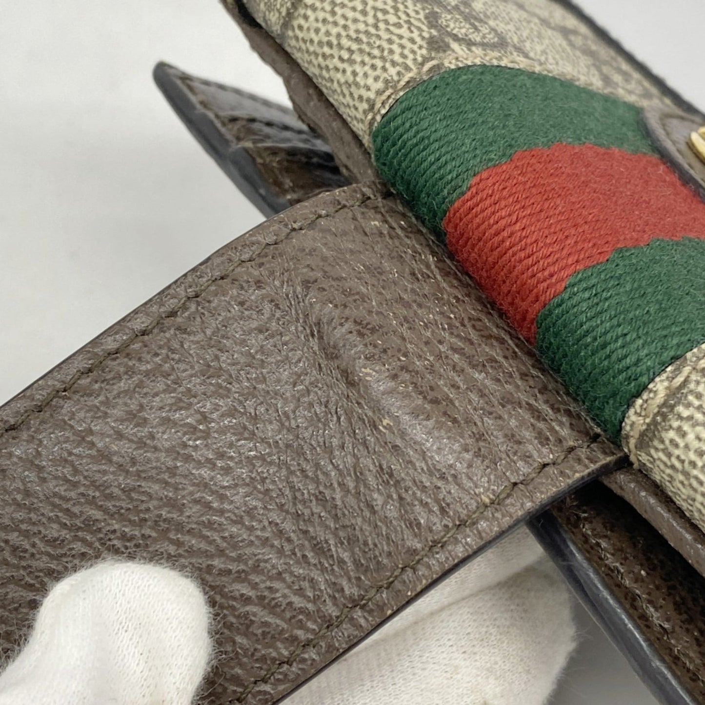 Gucci Brown Pvc Wallet (Bi-Fold) (Pre-Owned)