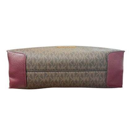 Michael Kors Bordeaux Brown Shoulder Bag Tote Bag (Pre-Owned)