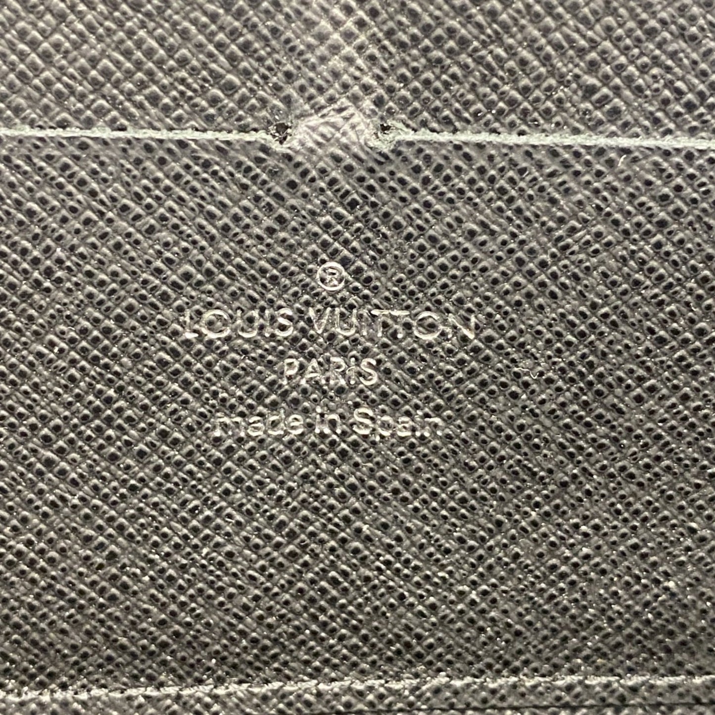 Louis Vuitton Noir Long Wallet (Bi-Fold) (Pre-Owned)