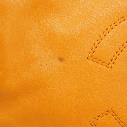 Chanel Orange Leather Tote Bag (Pre-Owned)