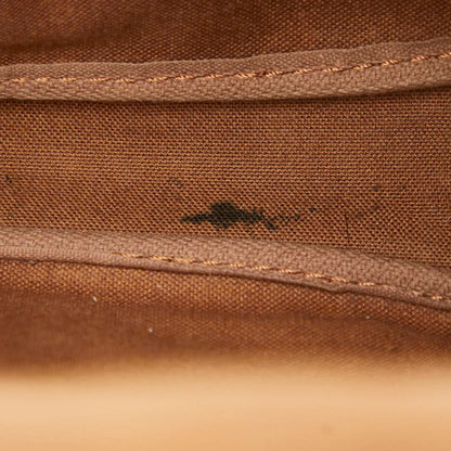 Louis Vuitton Brown Pvc Leather Shoulder Bag (Pre-Owned)