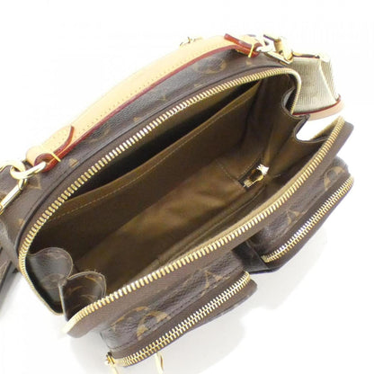 Louis Vuitton Marron Coated Canvas Shoulder Bag (Pre-Owned)