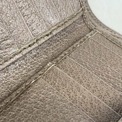 Gucci Brown Pvc Wallet (Bi-Fold) (Pre-Owned)