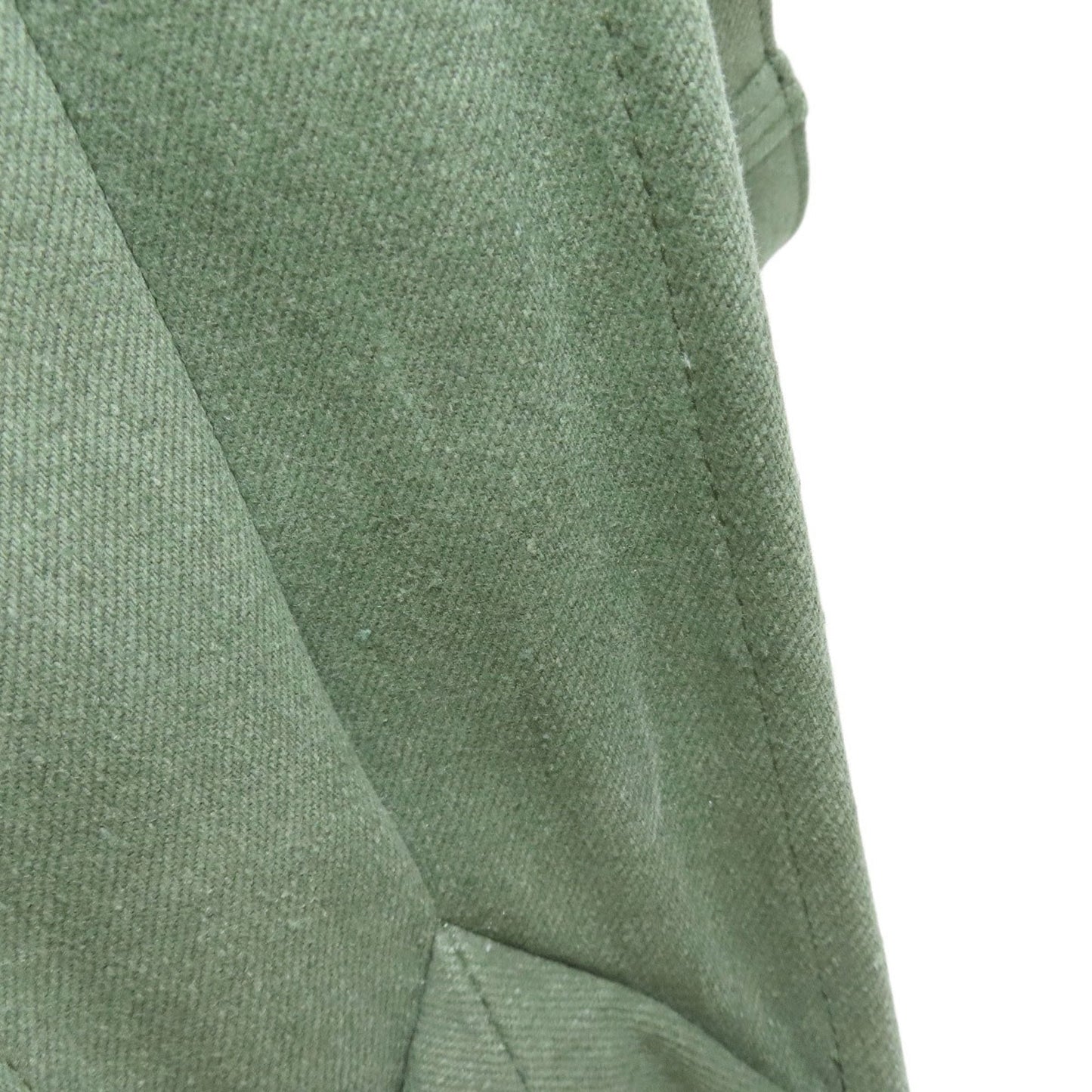 Chloé Green Canvas Tote Bag (Pre-Owned)