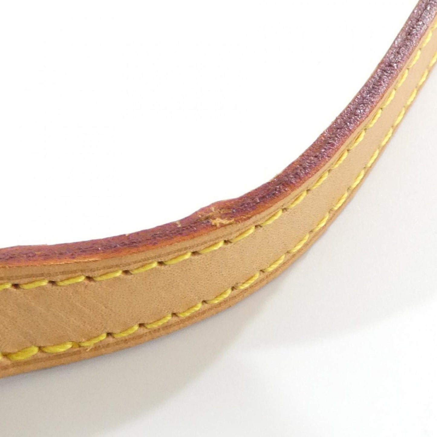 Louis Vuitton Marron Coated Canvas Shoulder Bag (Pre-Owned)