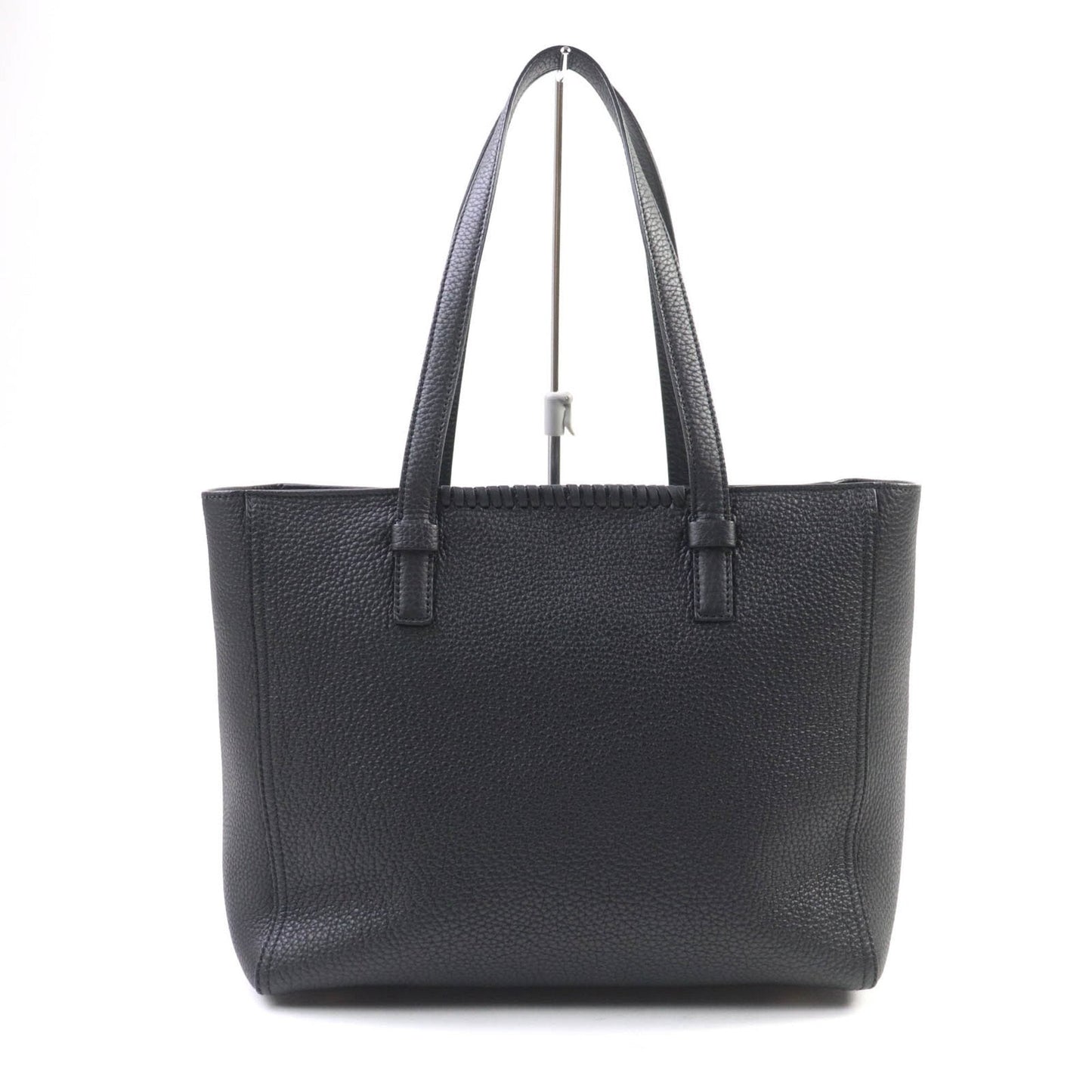 Salvatore Ferragamo Black Leather Tote Bag (Pre-Owned)