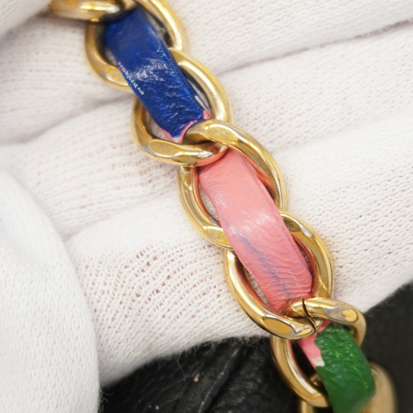 Chanel Black Grained Calfskin Shoulder Bag (Pre-Owned)