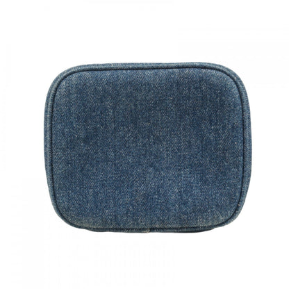 Chanel Blue Denim Vanity Bag (Pre-Owned)