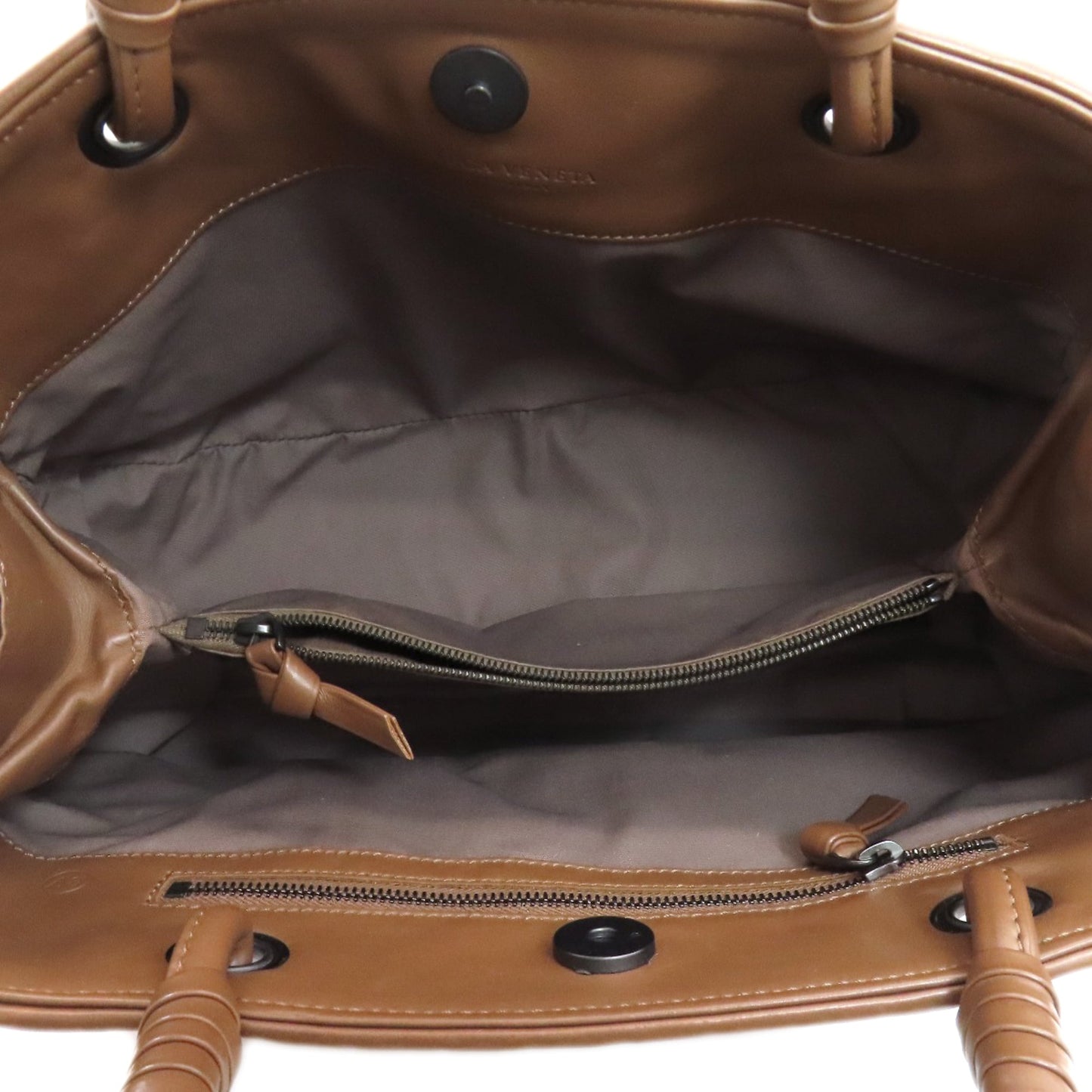 Bottega Veneta Brown Leather Tote Bag (Pre-Owned)