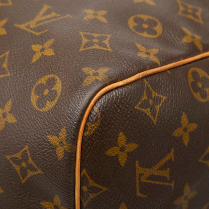 Louis Vuitton Brown Pvc Leather Boston Bag Shoulder Bag (Pre-Owned)