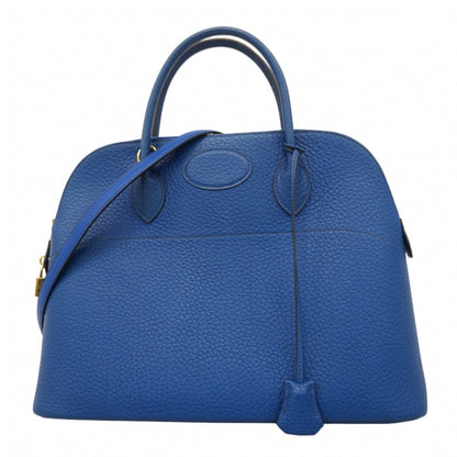 Hermes Blue Ardennes Leather Handbag (Pre-Owned)