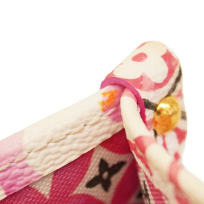 Louis Vuitton Pink White Handbag (Pre-Owned)