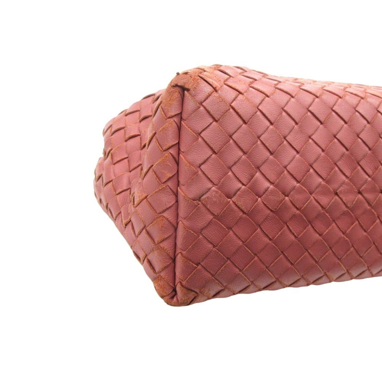 Bottega Veneta Pink Leather Tote Bag (Pre-Owned)