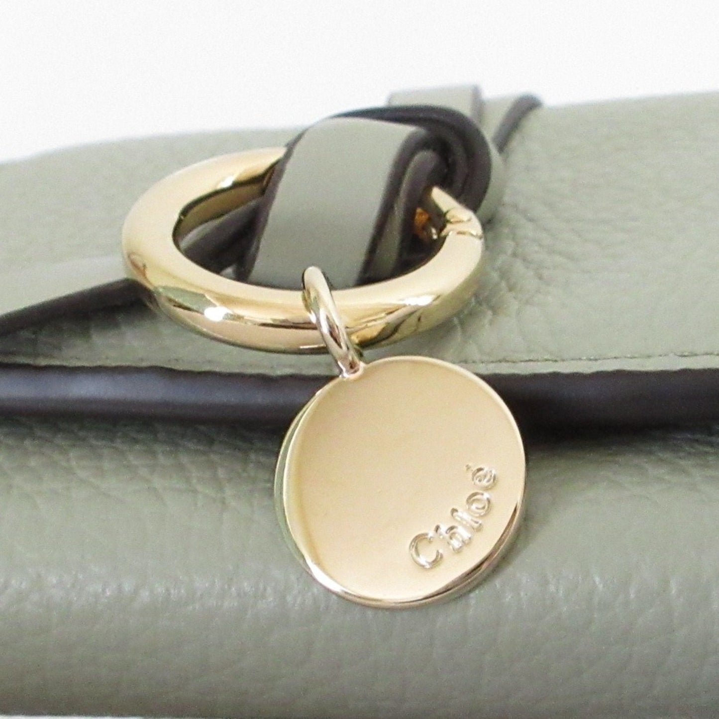 Chloé Green Coin Purse/Coin Case (Pre-Owned)