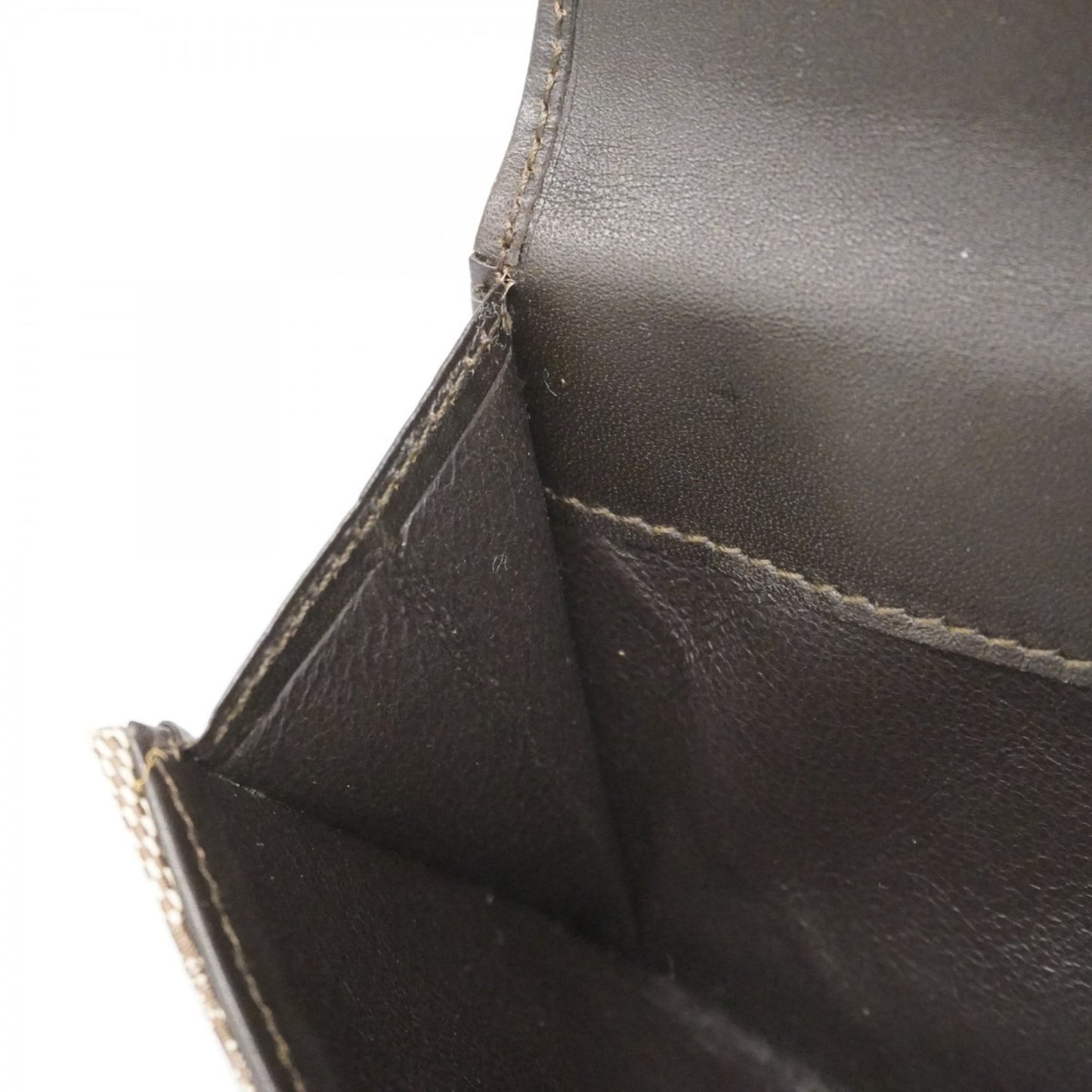 Gucci Brown Canvas Long Wallet (Bi-Fold) (Pre-Owned)