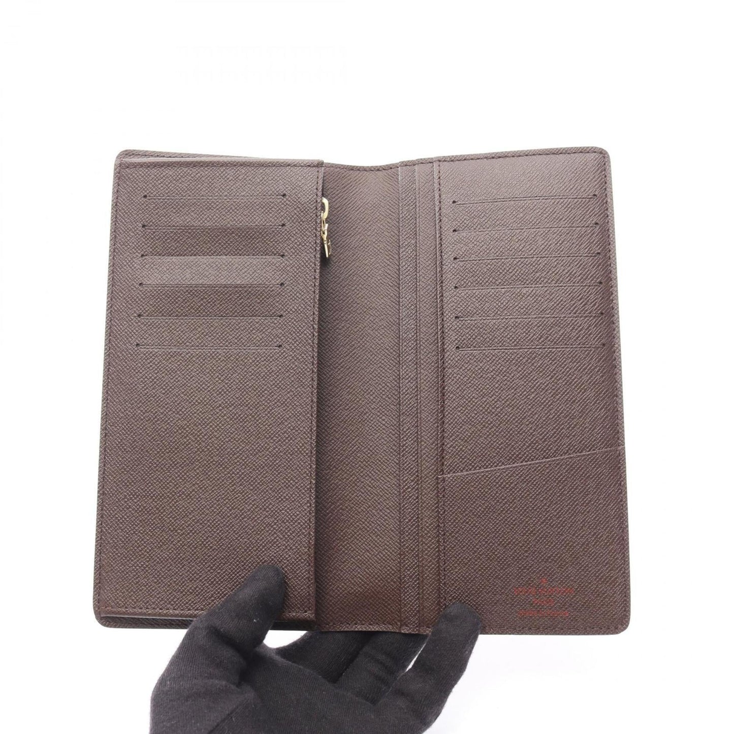 Louis Vuitton Brown Pvc Long Wallet (Bi-Fold) (Pre-Owned)