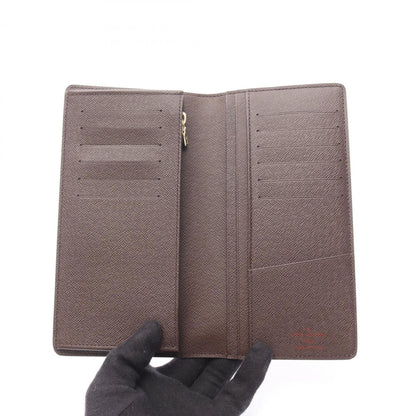 Louis Vuitton Brown Pvc Long Wallet (Bi-Fold) (Pre-Owned)