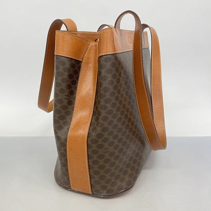 Celine Brown Pvc Tote Bag (Pre-Owned)