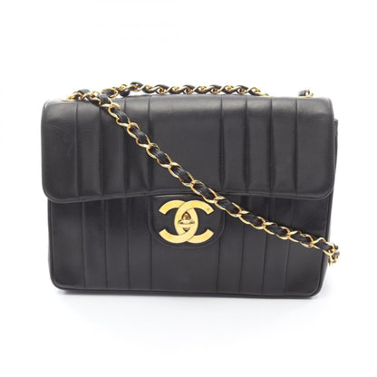 Chanel Black Leather Shoulder Bag (Pre-Owned)