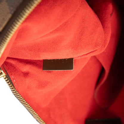 Louis Vuitton Brown Pvc Leather Handbag Shoulder Bag (Pre-Owned)