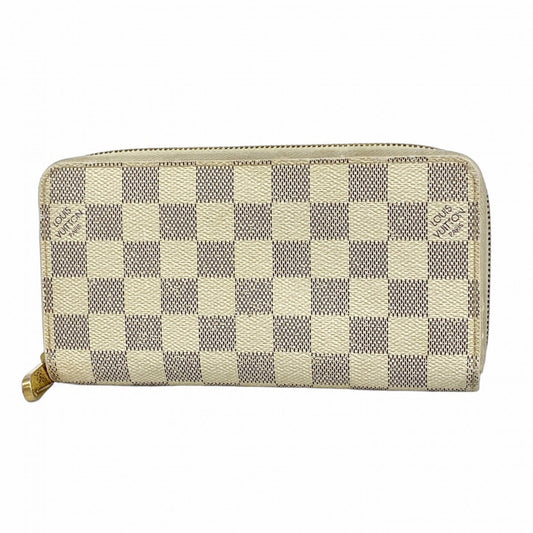 Louis Vuitton White Long Wallet (Bi-Fold) (Pre-Owned)