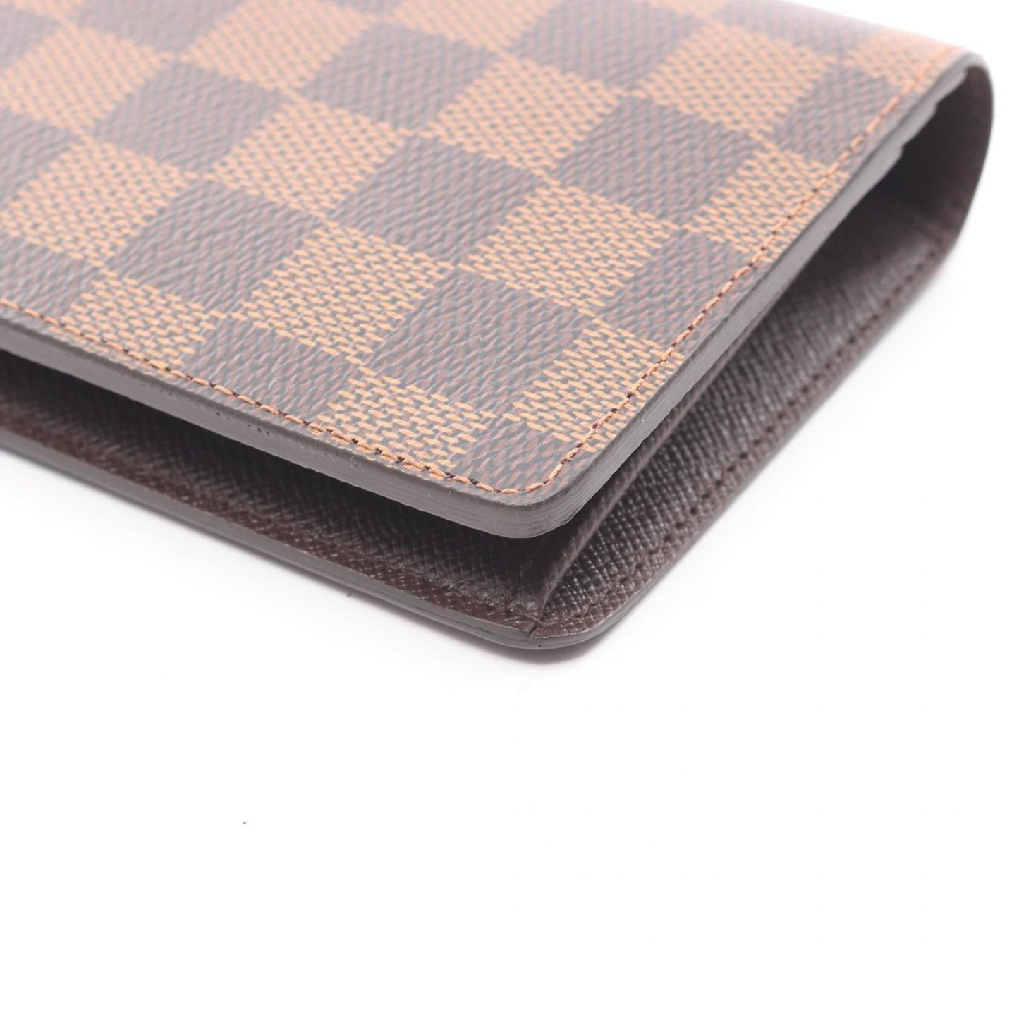 Louis Vuitton Brown Pvc Long Wallet (Bi-Fold) (Pre-Owned)