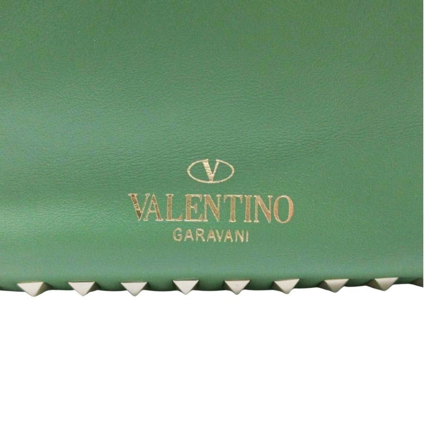 Valentino Garavani Green Handbag Tote Bag (Pre-Owned)