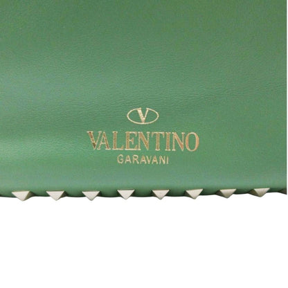 Valentino Garavani Green Handbag Tote Bag (Pre-Owned)