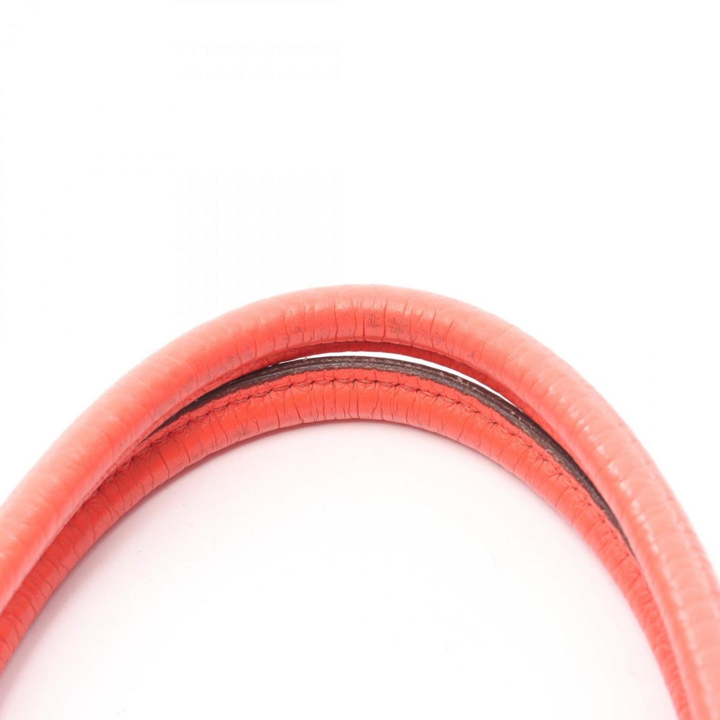 Hermes Red Color Leather Country Leather Tote Bag (Pre-Owned)