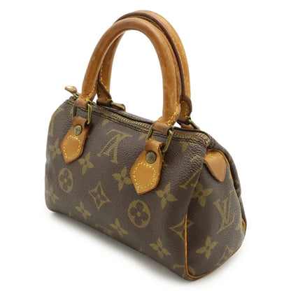 Louis Vuitton Brown Pvc Handbag Pouch (Pre-Owned)
