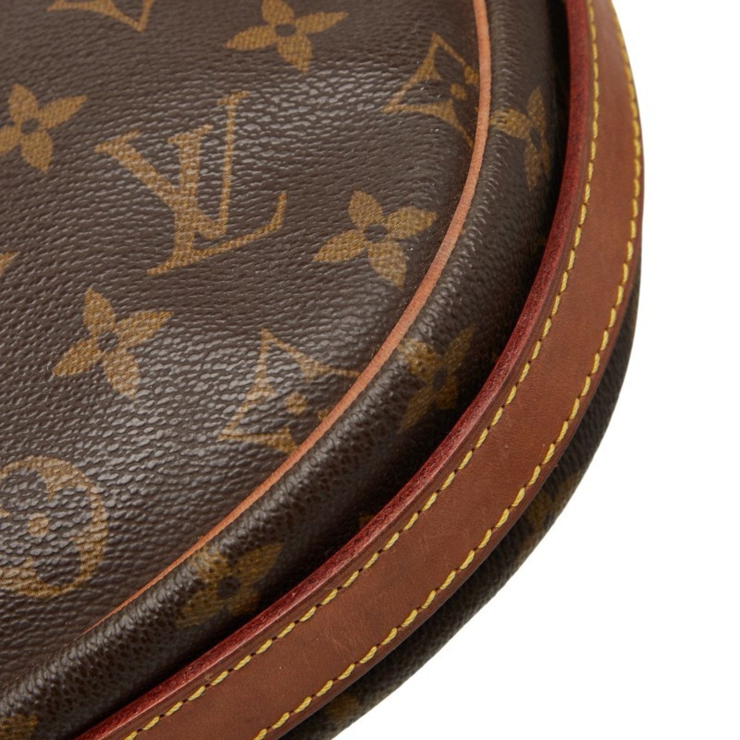 Louis Vuitton Brown Pvc Leather Shoulder Bag (Pre-Owned)