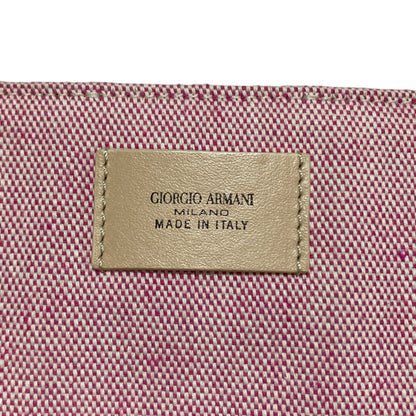 Giorgio Armani Pink Pink Beige Tote Bag (Pre-Owned)