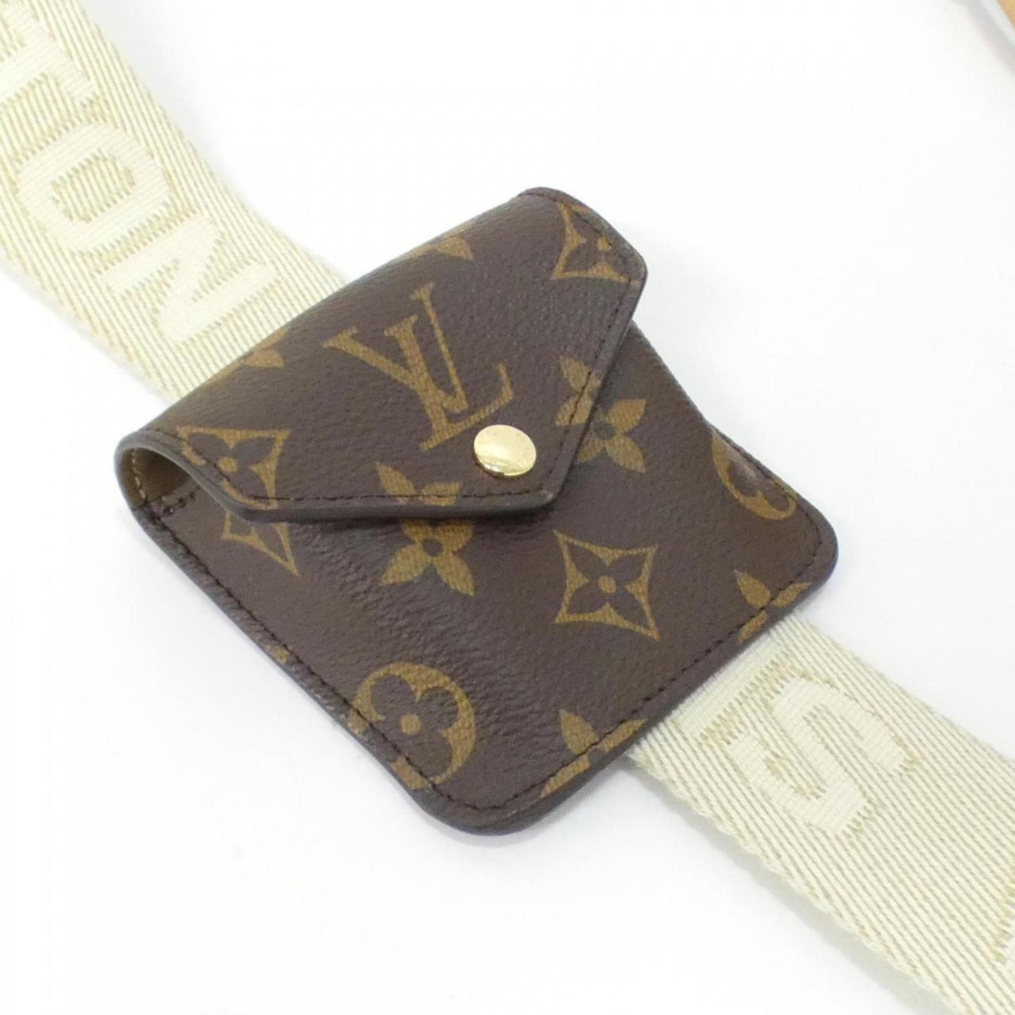 Louis Vuitton Marron Coated Canvas Shoulder Bag (Pre-Owned)