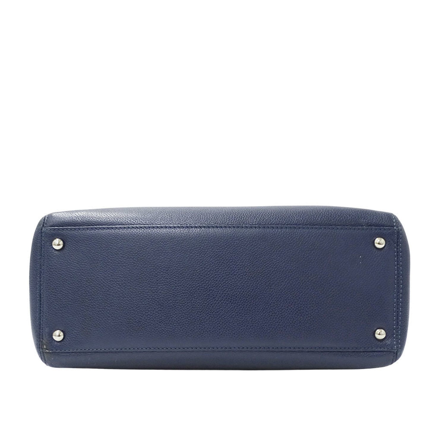 Chanel Blue Leather Tote Bag (Pre-Owned)