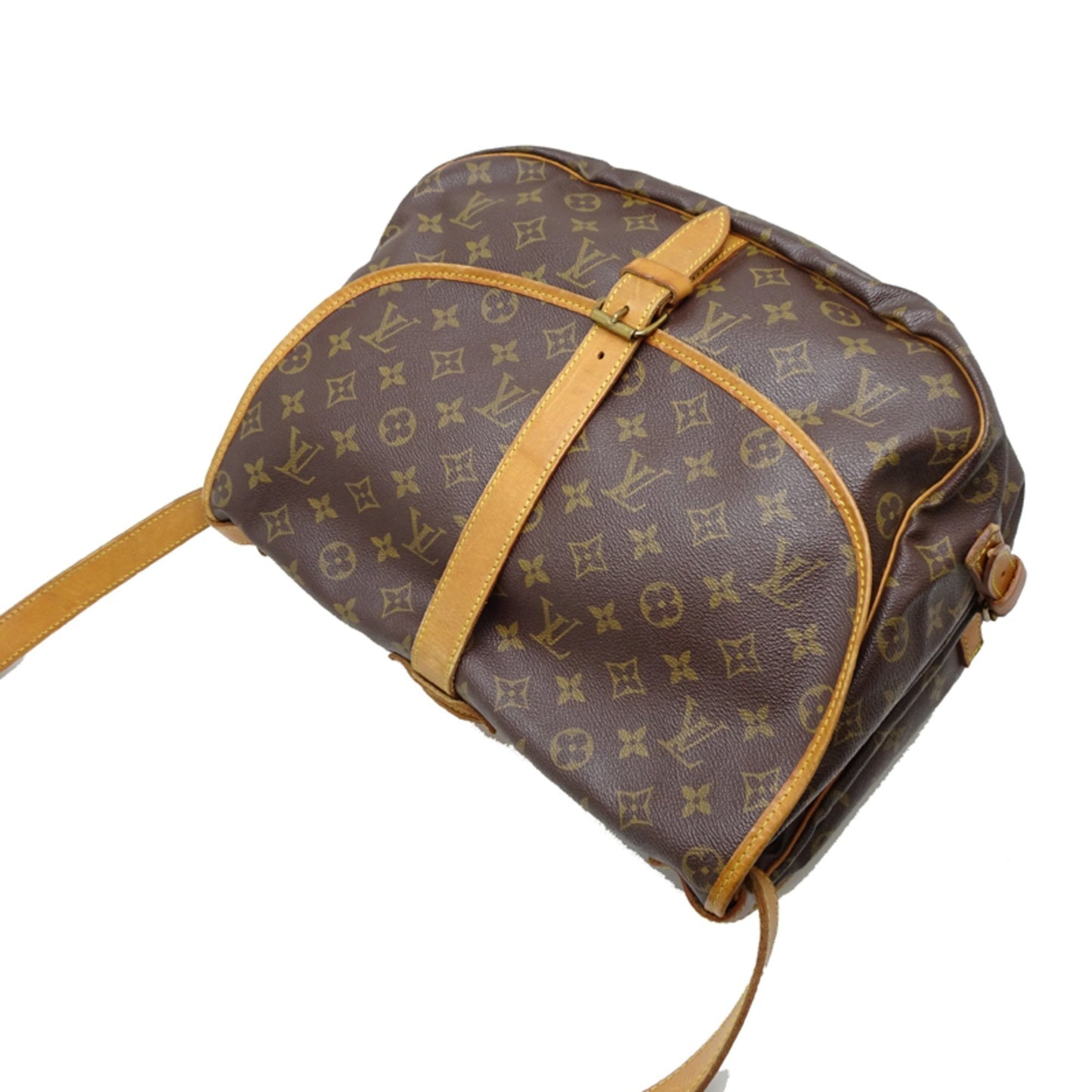 Louis Vuitton Brown Monogram Monogram Shoulder Bag (Pre-Owned)
