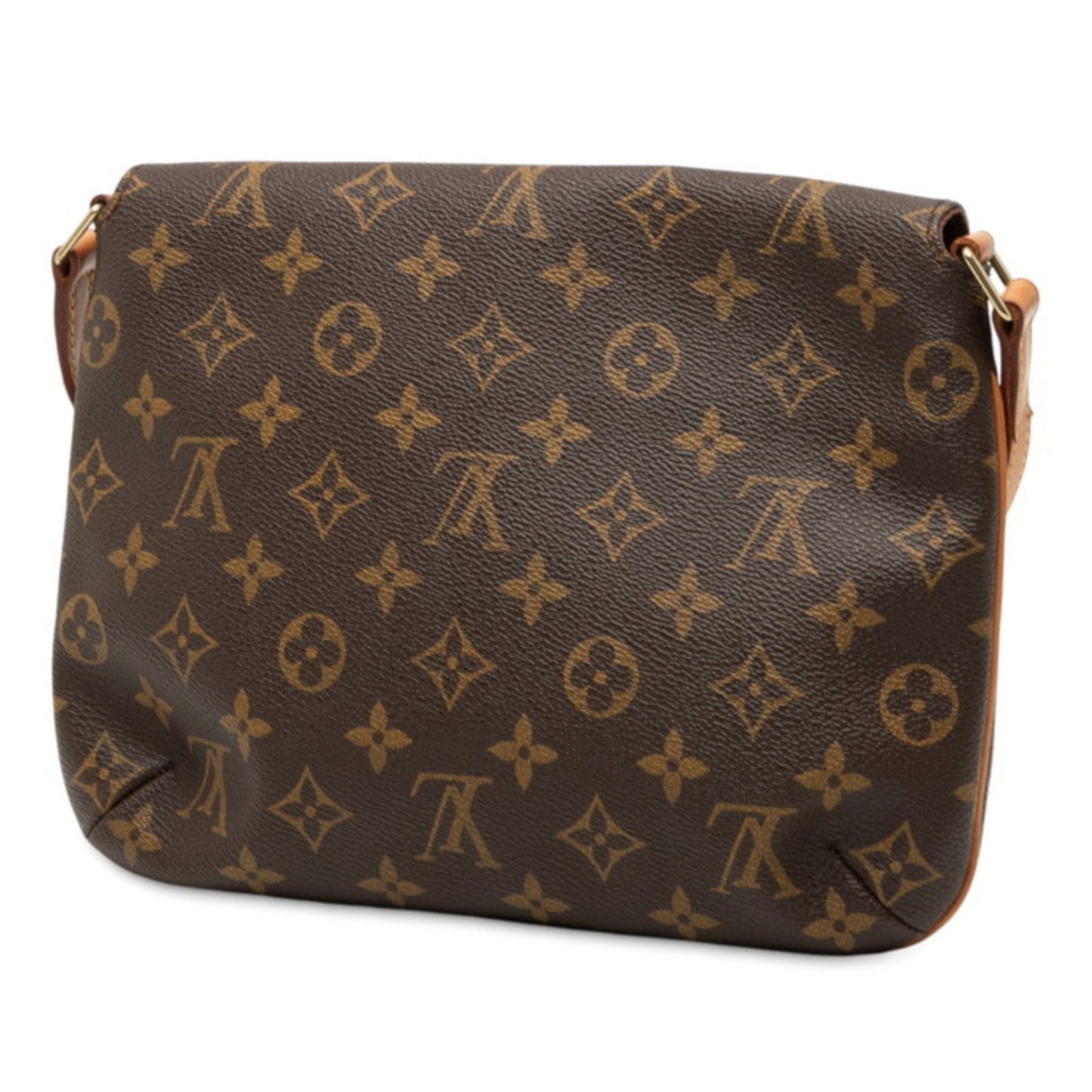 Louis Vuitton Brown Pvc Leather Shoulder Bag (Pre-Owned)
