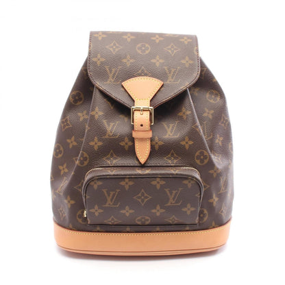 Louis Vuitton Brown Monogram Pvc Coated Canvas Leather Backpack (Pre-Owned)