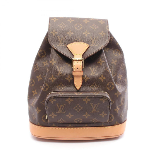 Louis Vuitton Brown Monogram Pvc Coated Canvas Leather Backpack (Pre-Owned)