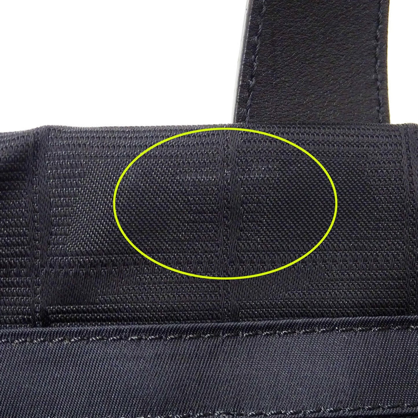 Chanel Black Nylon Tote Bag (Pre-Owned)