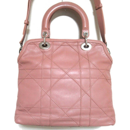 Christian Dior Pink Handbag Shoulder Bag (Pre-Owned)