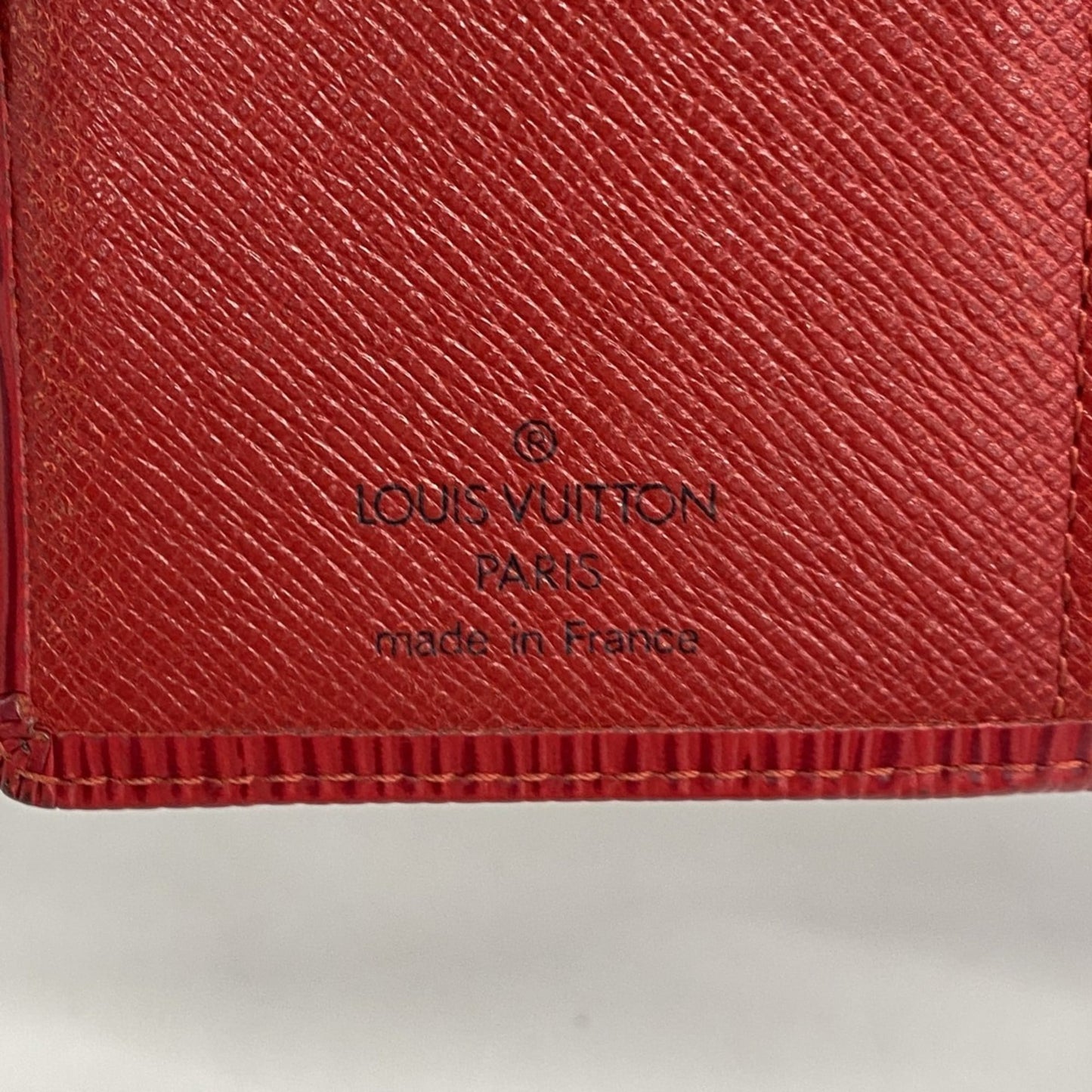 Louis Vuitton Castilian Red Wallet (Bi-Fold) (Pre-Owned)