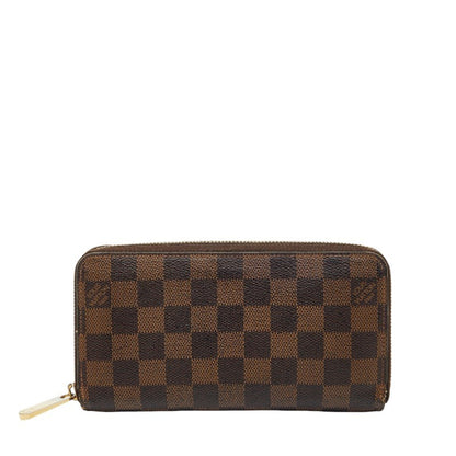 Louis Vuitton Brown Pvc Long Wallet (Bi-Fold) (Pre-Owned)