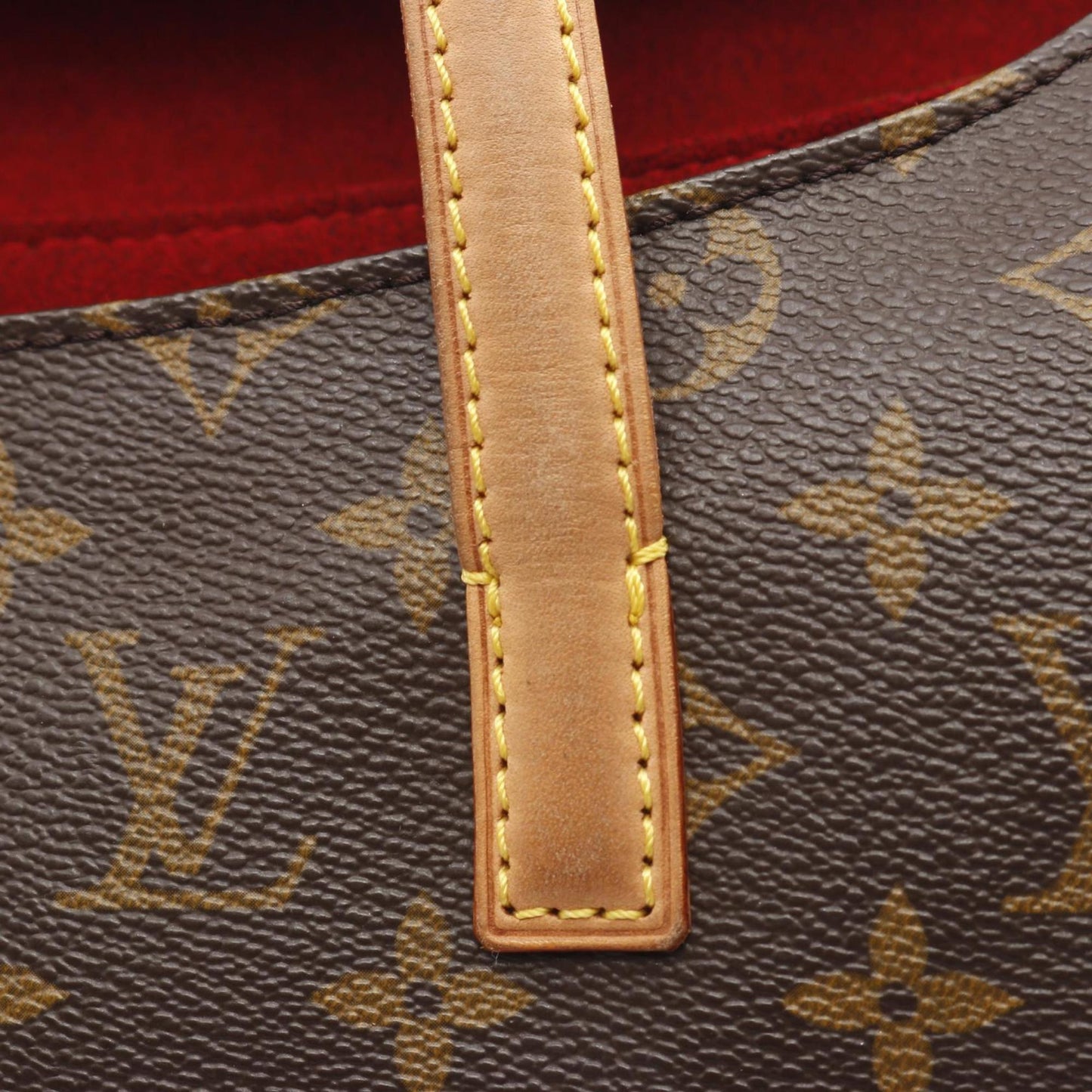 Louis Vuitton Brown Pvc Leather Handbag (Pre-Owned)