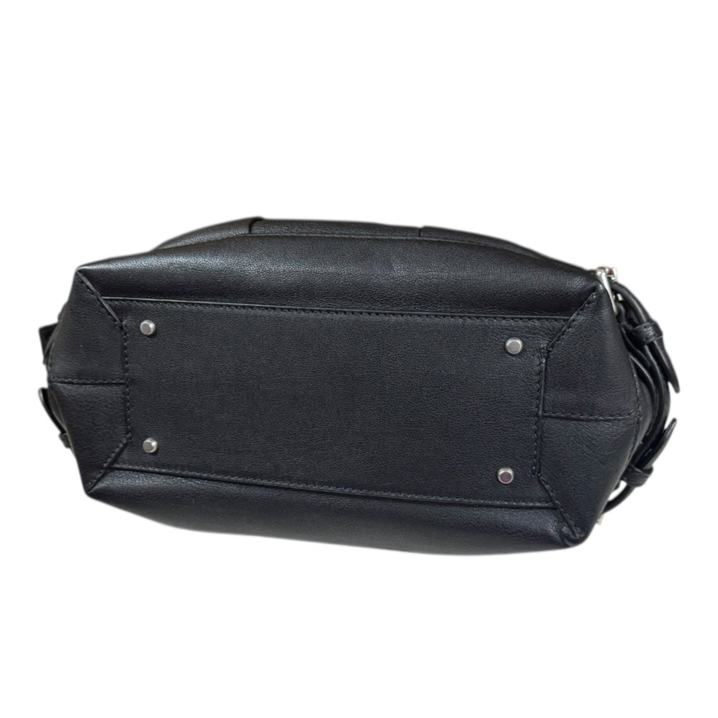 Bottega Veneta Intrecciato Black Intrecciato Shoulder Bag (Pre-Owned)